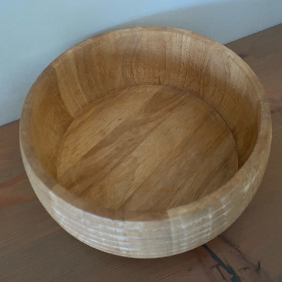 Wooden salad bowl - Picture 2 of 3